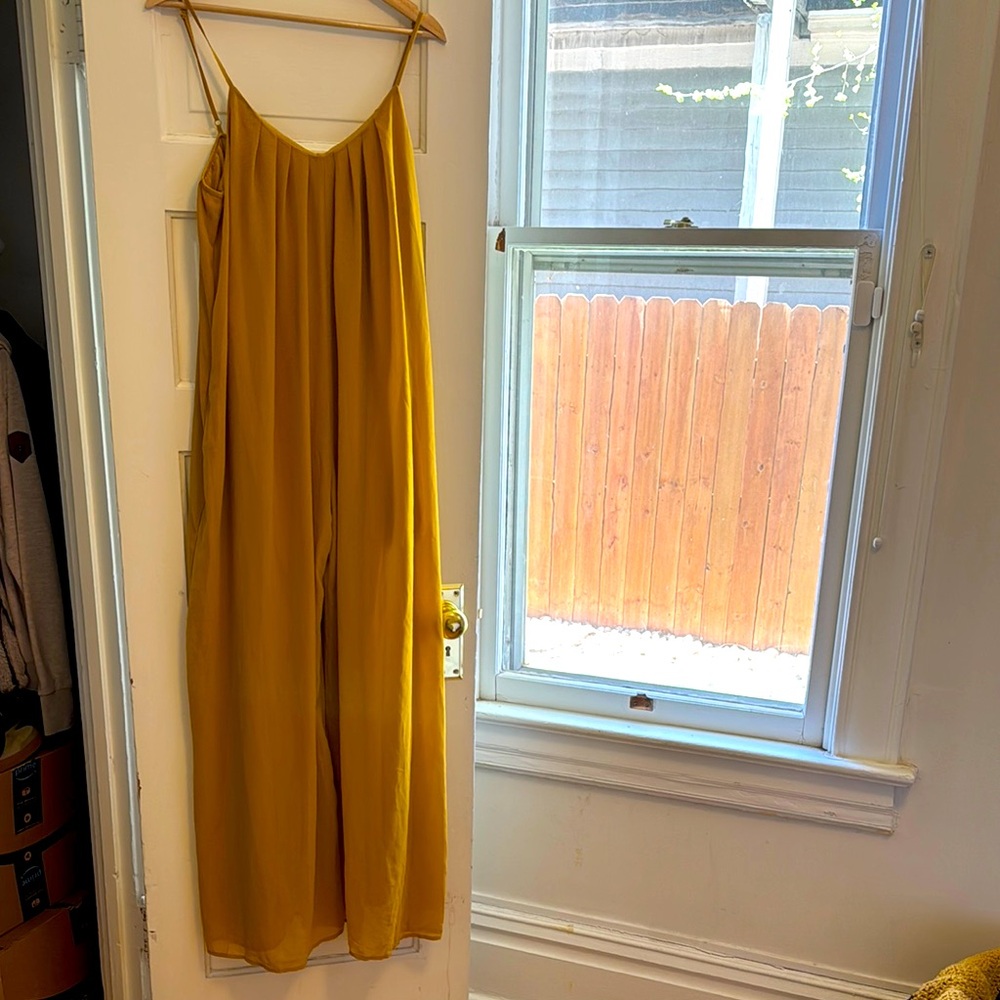 New day Mustard Jumpsuit